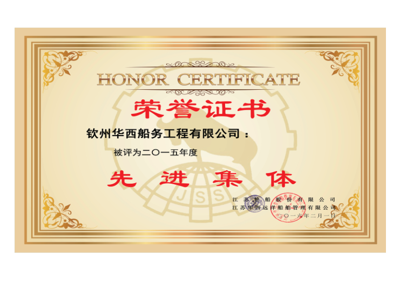 先進(jìn)集體2015